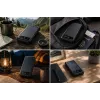 Batería externa solar Setty SLR-120 20000 mAh negra