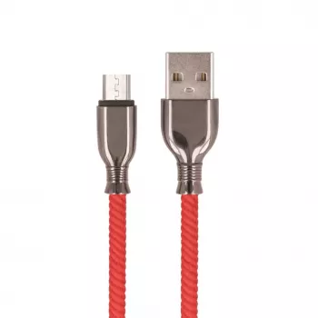 Setty Cable USB-A a Micro-USB 1,0 m 3A carga rápida rojo FC-M
