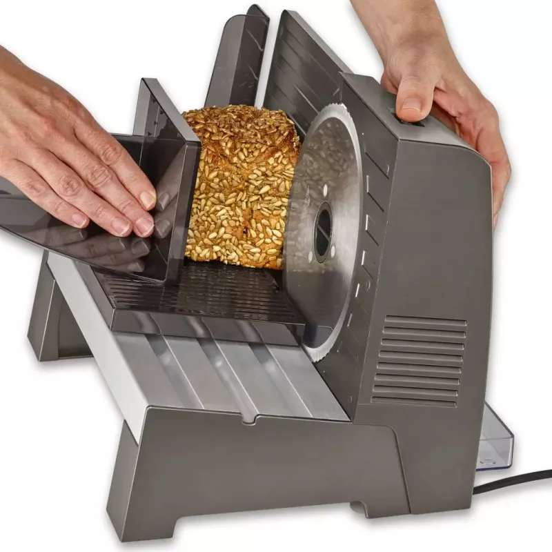 Severin AS 3918 máquina de cocina eléctrica cortadora 180W Plata/Negro