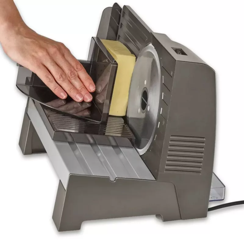 Severin AS 3918 máquina de cocina eléctrica cortadora 180W Plata/Negro