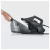 Severin BA 3192 centro de planchado a vapor, 2400W, suela de cerámica, 160 g/min de vapor, 450 g/min golpe de vapor, negro mate