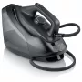 Severin BA 3192 centro de planchado con vapor – 2400W, 5,5 bar, suela cerámica, negro mate