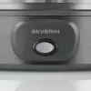 Severin JG 3510 Yogurtera, 7 tarros de 150 ml, Dark Inox/Negro