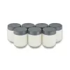 Severin JG 3510 Yogurtera, 7 tarros de 150 ml, Dark Inox/Negro