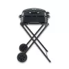 Severin PG 8598 parrilla eléctrica con soporte 2500 W parrilla cromada 1000 cm²