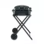 Severin PG 8598 parrilla eléctrica con soporte 2500 W parrilla cromada 1000 cm²