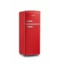 SEVERIN RKG 8930 Retro Red Frigorífico-congelador combinado, 208 L, clase energética E