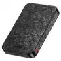 SHARGE CarbonMag 10K power bank inalámbrica, 10.000mAh, Qi2 15W, USB-C 20W, negra YDD-SG-C2TXWCX-HEI
