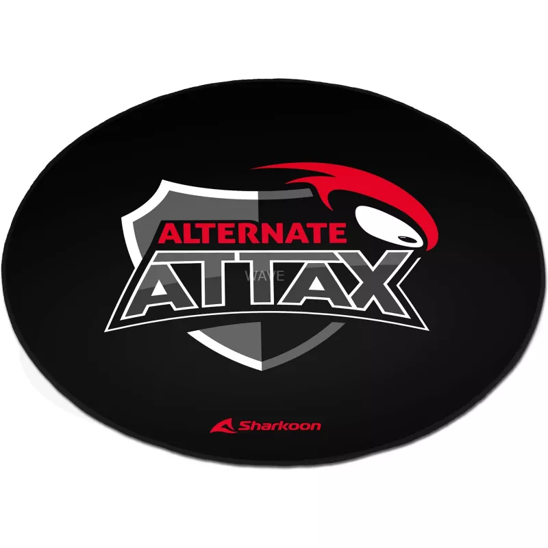 SHARKOON alfombrilla Floor Mat ALTERNATE aTTaX Edition (negra/multicolor)