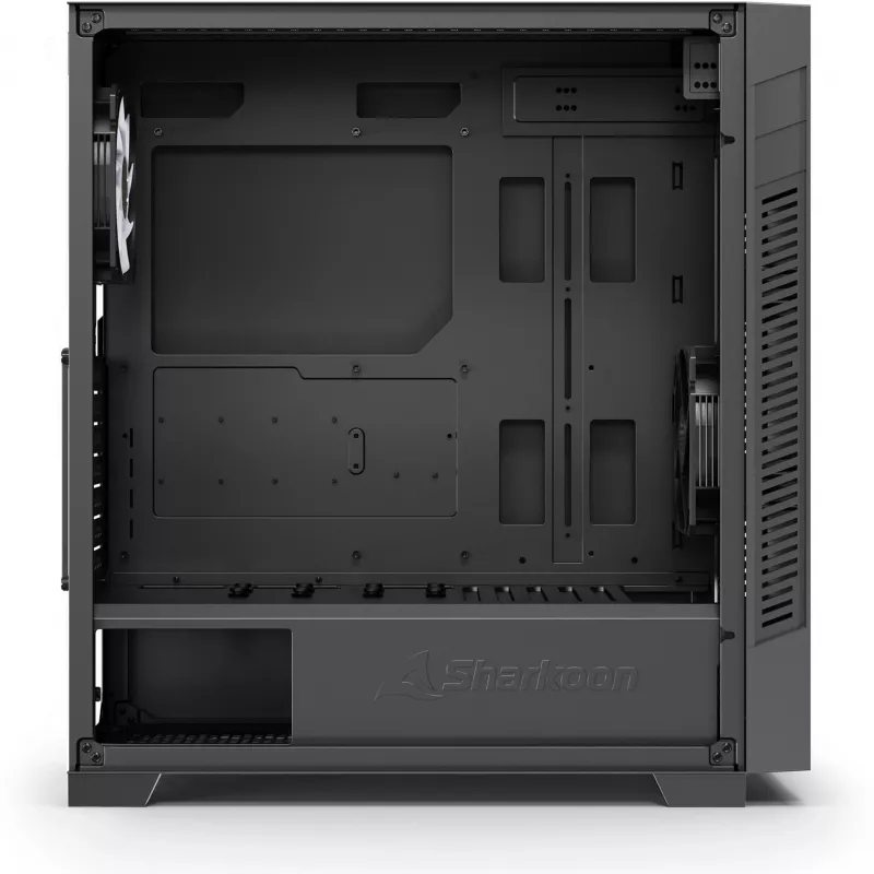 Sharkoon S25-W2 ARGB Black Caja semitorre con cristal templado (modelo 2026)