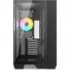 Sharkoon Steel Shark Black Caja semitorre con cristal templado x2