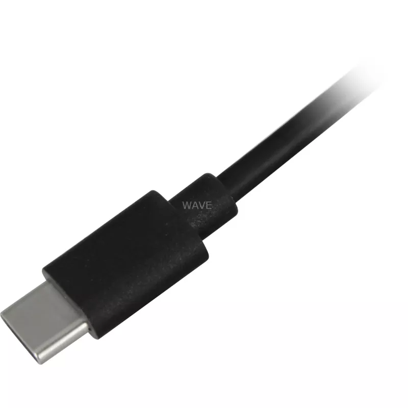 SHARKOON Cable USB 2.0, conector macho USB-A a conector macho USB-C (negro, 2 m)