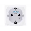 Shelly Plug M Gen3 blanco pack de 2 – enchufe inteligente con medición de energía, 13A, Wi-Fi y Bluetooth (tipo F)