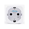 Shelly Plug M Gen3 blanco pack de 2 – enchufe inteligente con medición de energía, 13A, Wi-Fi y Bluetooth (Type F)