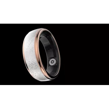 HiFuture Ring2 Anillo Inteligente, Talla 8 (60 mm), Oro Rosa