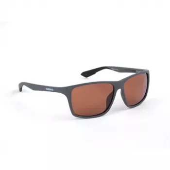 Shimano Technium Gafas de sol polarizadas, Matte Dark Grey/Copper