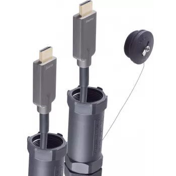 shiverpeaks BASIC-S Cable óptico activo HDMI 4K 30m resistente a pisadas negro BS30-04485