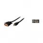 SHIVERPEAKS BASIC-S cable HDMI a DVI-D 24+1, 1,0 m, dorado, negro BS77480