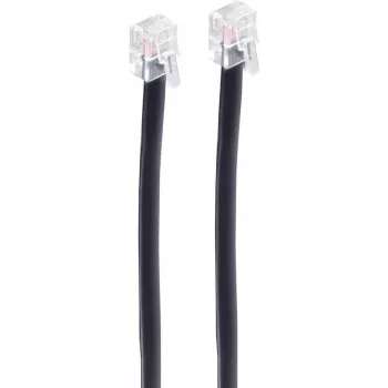 SHIVERPEAKS BASIC-S cable modular RJ11/RJ12 6P6C negro 15m BS70095-6/6