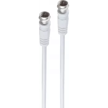 shiverpeaks BASIC-S cable SAT conector macho F a conector macho F 0,2 m blanco pack de 10 BS80092-0.2-128