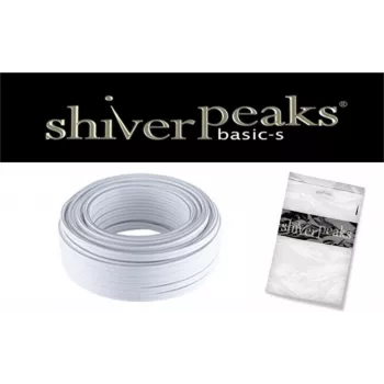 SHIVERPEAKS BS06-15106 cable de audio a granel 25 m blanco 2x0,14mm²