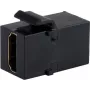 SHIVERPEAKS BS08-10052 acoplador keystone HDMI 2.1 conector hembra a conector hembra 8K 48 Gbps negro