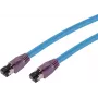 SHIVERPEAKS BS08-40031 Cable de red Cat8 S/FTP, RJ45, 2 m, Azul, 40 Gbit/s, 2000 MHz