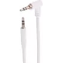 SHIVERPEAKS BS14-07036 cable de audio TRS de 3,5mm, en ángulo a recto, blanco, 2m