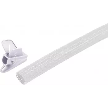SHIVERPEAKS BS18-35376 set de canaleta flexible para cables, 19 mm, blanco, 3,75 m