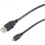 SHIVERPEAKS BS77183-HQ cable USB 2.0 A a Micro-B, 3 m, negro