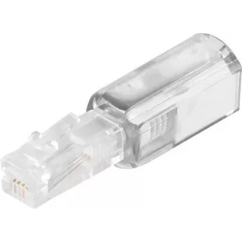 SHIVERPEAKS Helos Untangler Twist-Stop desenredador de cables de teléfono, fino, blanco transparente, suelto (71216-W)