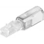 SHIVERPEAKS Helos Untangler Twist-Stop desenredador de cables de teléfono, fino, blanco transparente, suelto (71216-W)