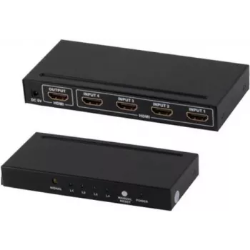 SHIVERPEAKS S-Conn 05-02004 divisor VGA de 4 puertos 250 MHz amplificador distribuidor de vídeo activo
