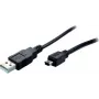SHIVERPEAKS S-Conn BS77162 cable USB 2.0, USB-A a Mini-USB B, 1,8 m, negro