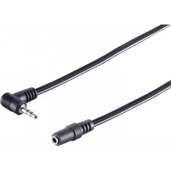 SHIVERPEAKS S-Conn HP30781 cable adaptador de audio 0,2 m conector macho de 3,5 mm a conector macho de 2,5 mm negro