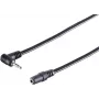 SHIVERPEAKS S-Conn HP30781 cable adaptador de audio 0,2 m conector macho de 3,5 mm a conector macho de 2,5 mm negro