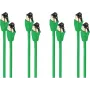 SHIVERPEAKS S/CONN maximum connectivity BASIC-S Cat. 8.1 F/FTP PIMF LSZH Cable de parcheo verde, 3,0m, pack de 4 (SC08-41043-4)