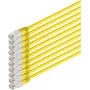 SHIVERPEAKS S/CONN maximum connectivity Cat 6 S/FTP PIMF set de cables patch libres de halógenos, 10x 1,0m, amarillo (75711-HY-SET-10)