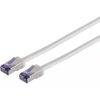 SHIVERPEAKS S/CONN maximum connectivity Cat. 6A Flex cable de parcheo S/FTP, 15 m, gris 08-28080