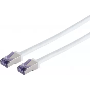SHIVERPEAKS S/CONN maximum connectivity Cat. 6A Flex S/FTP Cable de red, 3 m, blanco 08-28046