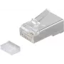 SHIVERPEAKS S/CONN maximum connectivity Cat.6a conector modular RJ45 blindado, 8P8C, contactos de 50µ dorados, con guía de inserción (72061-R)