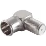 SHIVERPEAKS S/CONN Maximum Connectivity Adaptador en ángulo F, conector rápido F a conector hembra F (85210-QUICK)