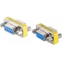 SHIVERPEAKS S/CONN maximum connectivity cambiador de género, 2 x D-SUB de 9 pines conector hembra a conector hembra (78254)