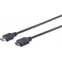 Cable alargador HDMI SHIVERPEAKS S/CONN maximum connectivity, conector macho HDMI a conector hembra HDMI, contactos dorados, 4K Ultra HD, 3D, HEAC, 5,0 m (77479-5.0)