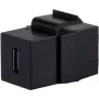 SHIVERPEAKS S/CONN maximum connectivity Adaptador Keystone USB-C 3.1, 10Gbps, hembra a hembra, negro (08-10040)