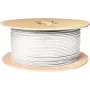 SHIVERPEAKS cable coaxial SAT 1,0/4,6, cuádruple apantallado, CCS, >110 dB, 500 m, blanco BS15-40005006