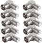 SHIVERPEAKS Cable de conexión SAT 3,75 m conector F a coaxial IEC 75 Ohm blanco (80094-96-CP)