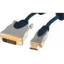 shiverpeaks SP77482 adaptador de cable HDMI a DVI-D, 2 m, azul y cromado