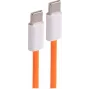 SHIVERPEAKS Cable de carga USB-C a USB-C trenzado 60W PD, 3m, Naranja BS14-21047