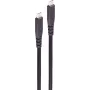 SHIVERPEAKS Cable USB-C a USB-C, USB 3.2 Gen 2x2, 20 Gbps, 100W PD, 1 m, negro BS13-57025